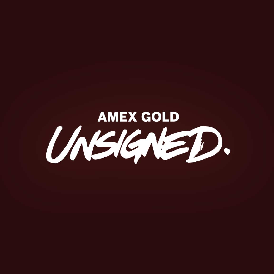 American Express Gold Unsigned